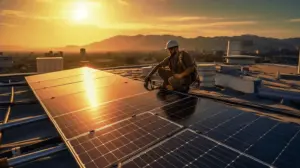 Instalarea panourilor solare pe un acoperiș din ardezie cu mușchi: De ce este interzisă?