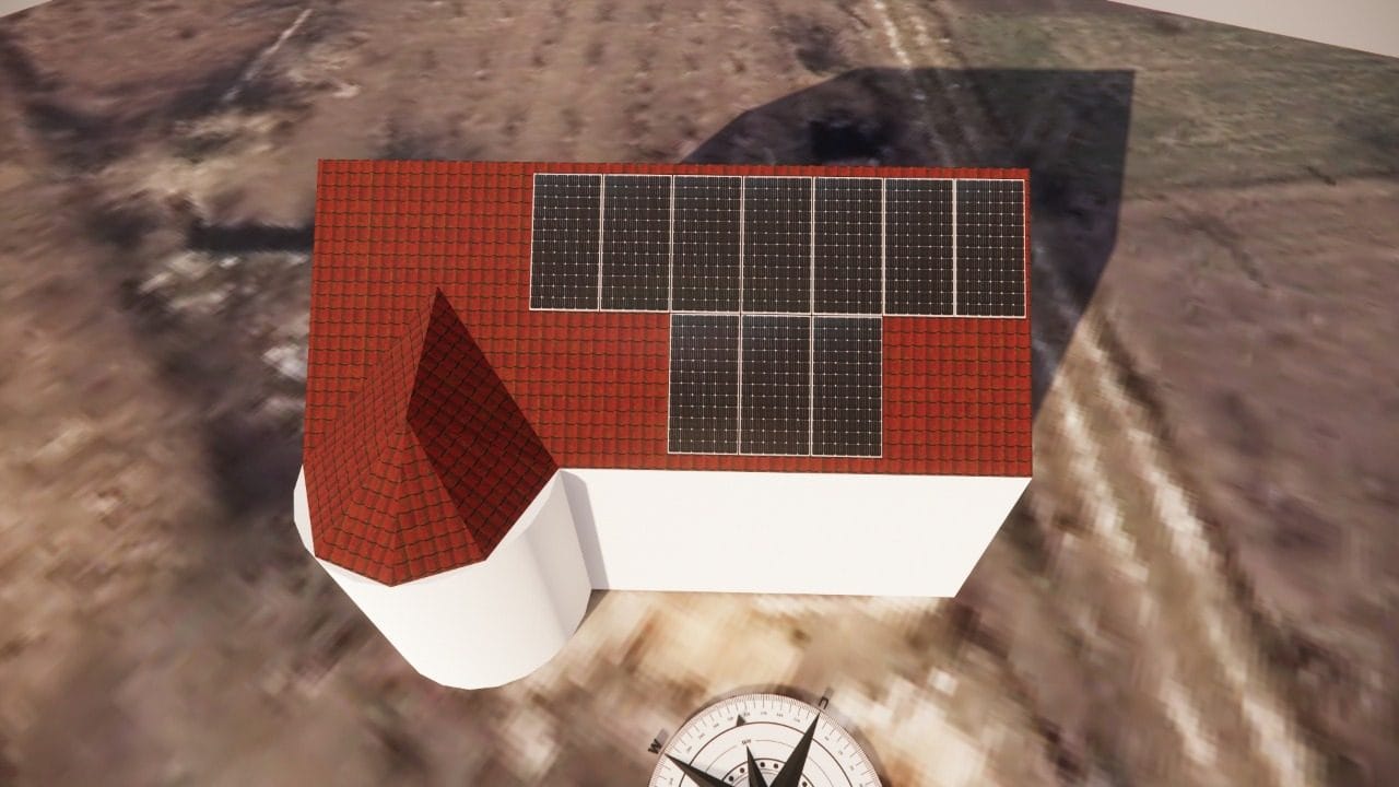 ePrime Stație fotovoltaică de 6 kW în s. Cruzești, municipiul Chișinău