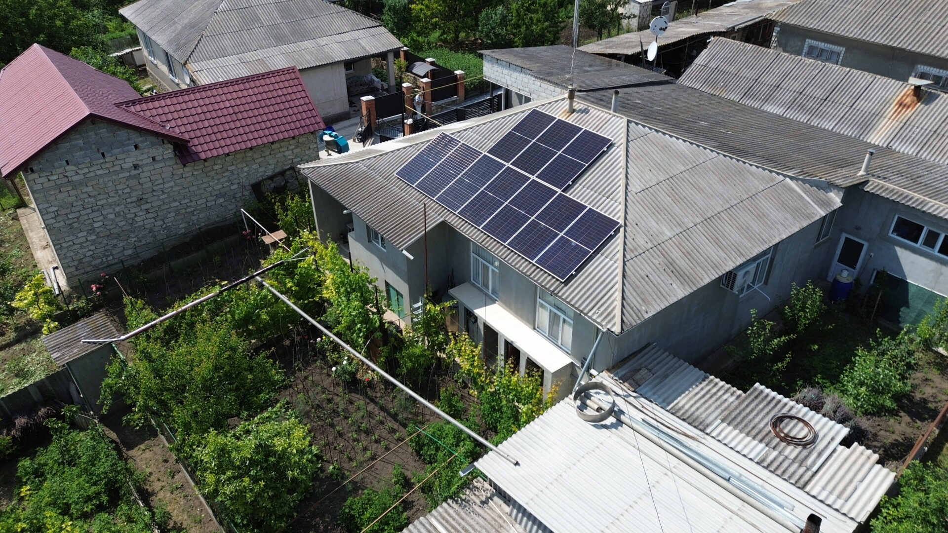 ePrime Stație fotovoltaică de 6 kW în or. Sîngerei, str. Basarabiei