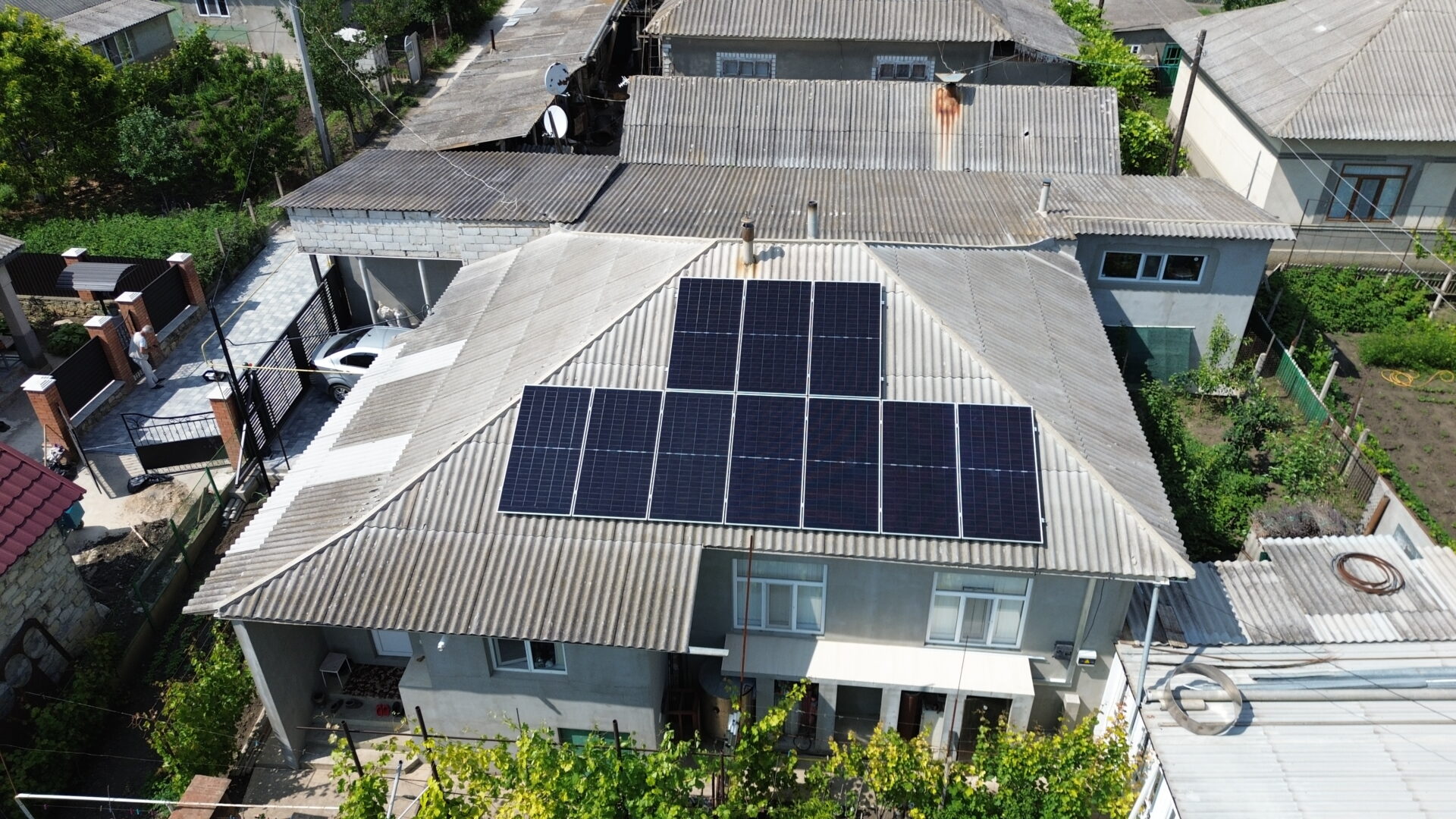 ePrime Stație fotovoltaică de 6 kW în or. Sîngerei, str. Basarabiei