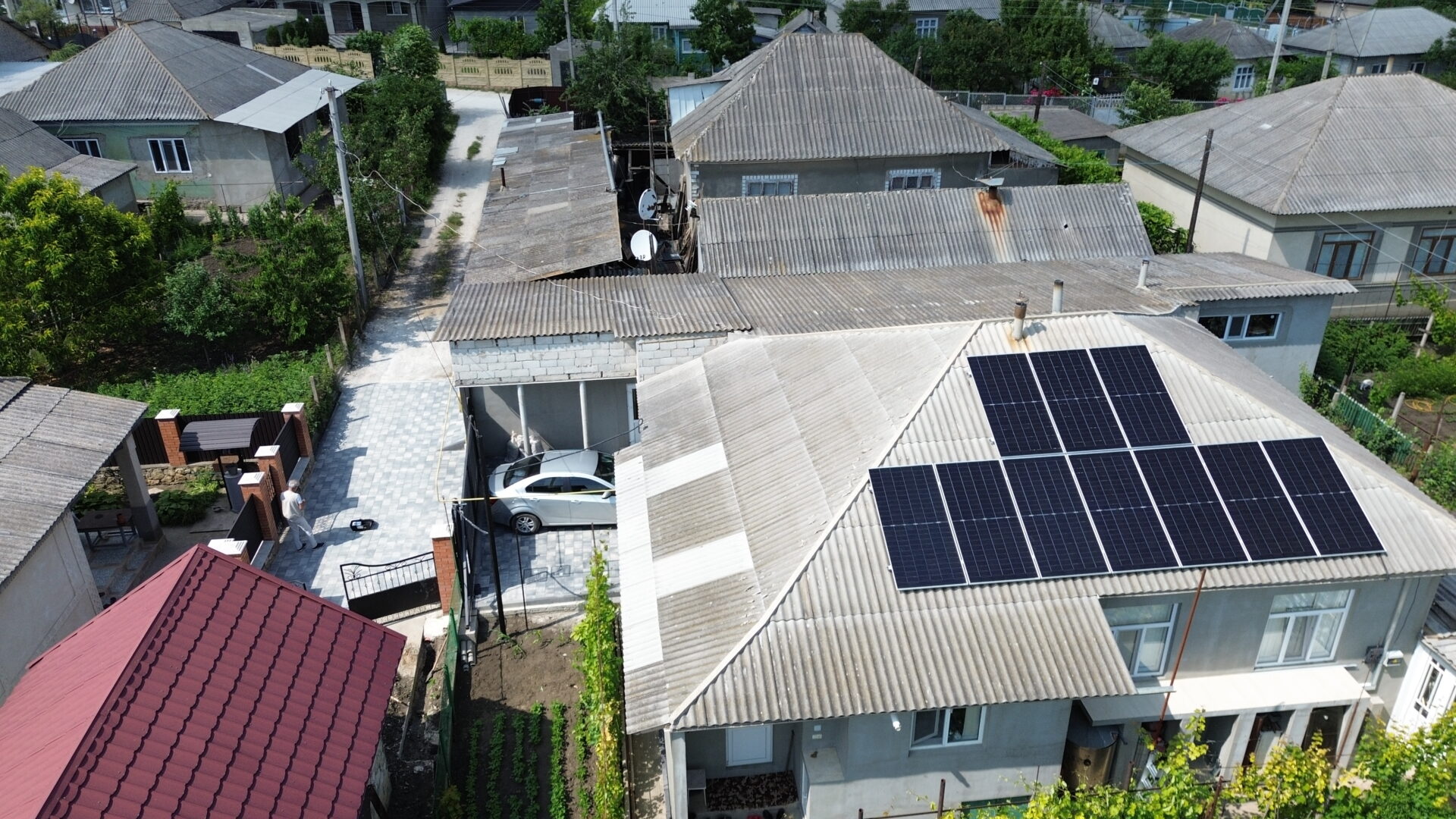 ePrime Stație fotovoltaică de 6 kW în or. Sîngerei, str. Basarabiei