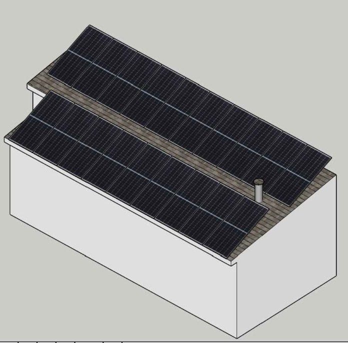 Eprime Stație fotovoltaică de 12 kW în Chișinău, Stăuceni