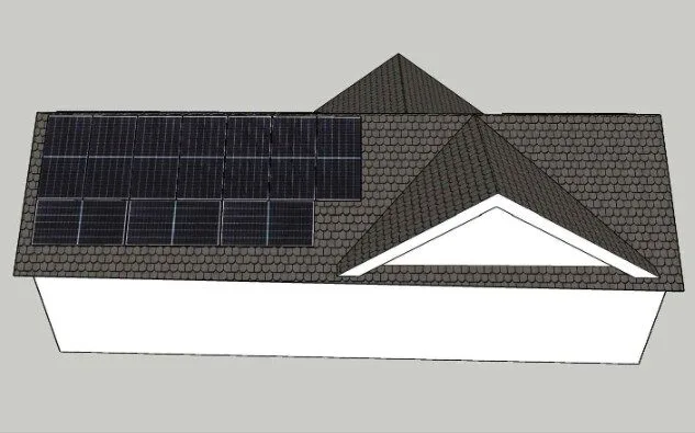 ePrime Stație fotovoltaică de 14 kW în or. Criuleni, str. 31 August