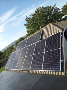 Teleneşti, Sărătenii Vechi – stație fotovoltaică 7kW