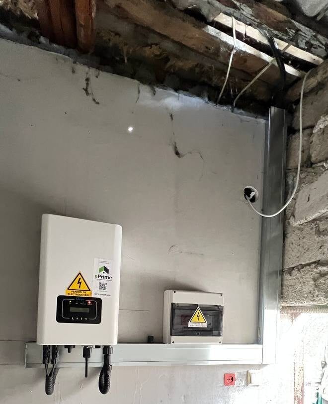 ePrime Stație fotovoltaică de 8 kW în s. Varvareuca, raionul Florești