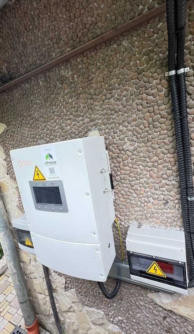 ePrime Stație fotovoltaică de 15 kW în mun. Bălți, str. Carașiov