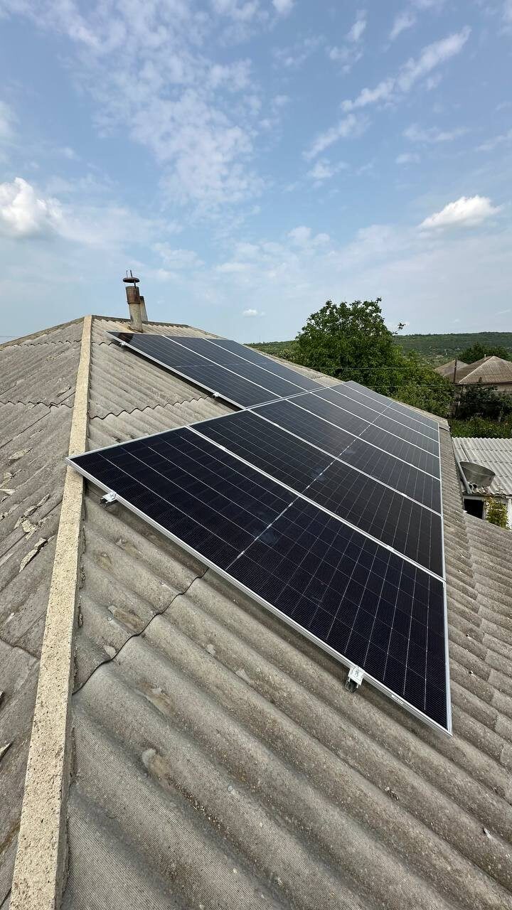 ePrime Stație fotovoltaică de 6 kW în or. Sîngerei, str. Basarabiei