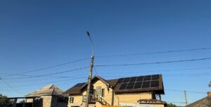 Stație fotovoltaică de 14 kW în or. Criuleni, str. 31 August