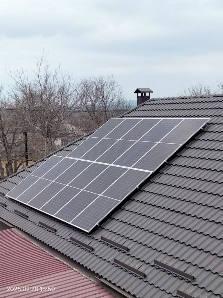 Chisinau Ion Inculet stație fotovoltaică 7kW