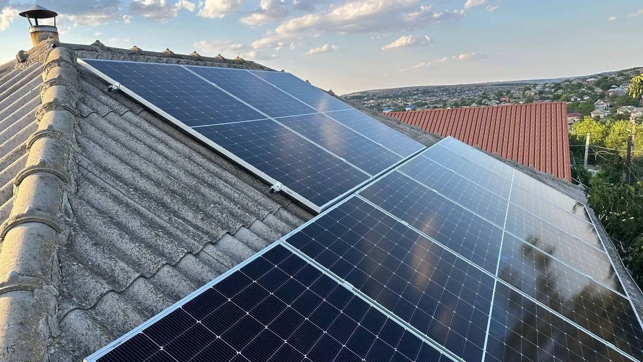Ceadîr-Lunga- stație fotovoltaică 9kw