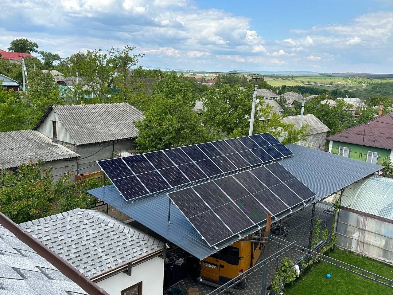 ePrime Stație fotovoltaică de 3 kW în s. Pîrlița, raionul Ungheni