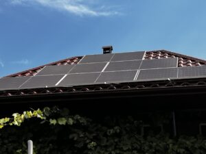 Stație fotovoltaică de 10 kW în s. Teșcureni, raionul Ungheni