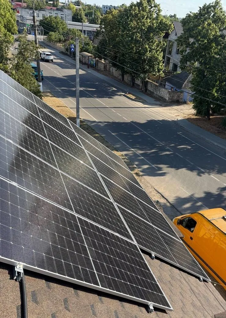 ePrime Stație fotovoltaică de 14 kW în or. Criuleni, str. 31 August