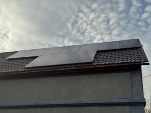 Stație fotovoltaică de 6 kW în s. Cruzești, municipiul Chișinău