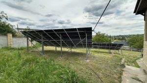 Stație fotovoltaică 15kW Ialoveni, strada Veniamin Zarzăr