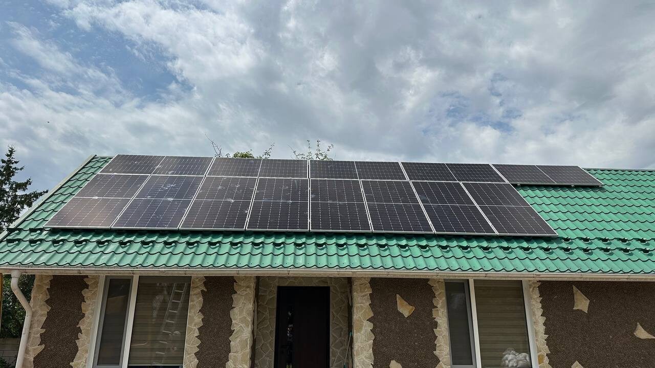 ePrime Stație fotovoltaică de 15 kW în mun. Bălți, str. Carașiov