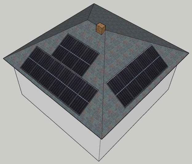 Telenesti Coropceni stație fotovoltaică 8kW
