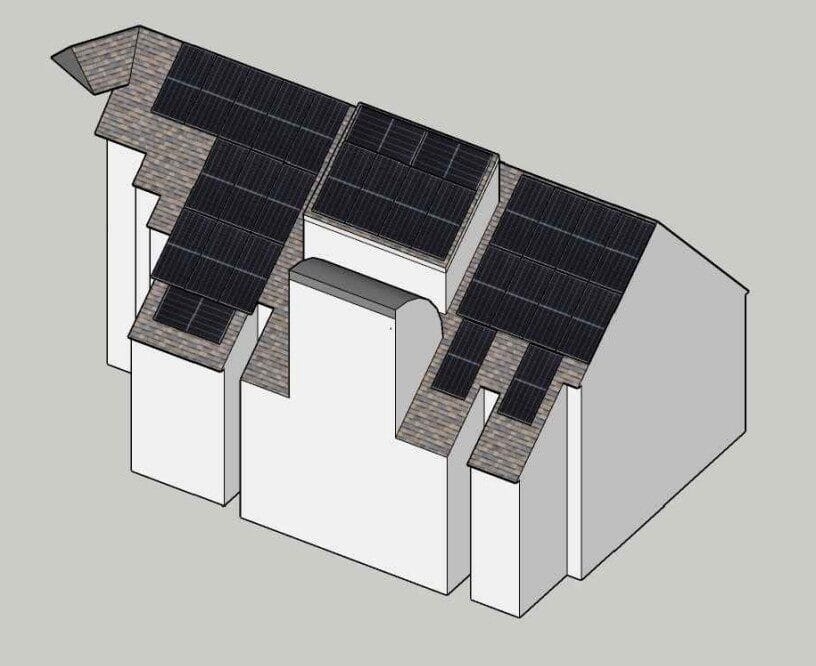 ePrime Stație fotovoltaică de 16 kW în Chișinău, str. Ion Pelivan