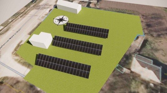 ePrime Centrală fotovoltaică de 65 kW în s. Paladea, r-nul Ocnița