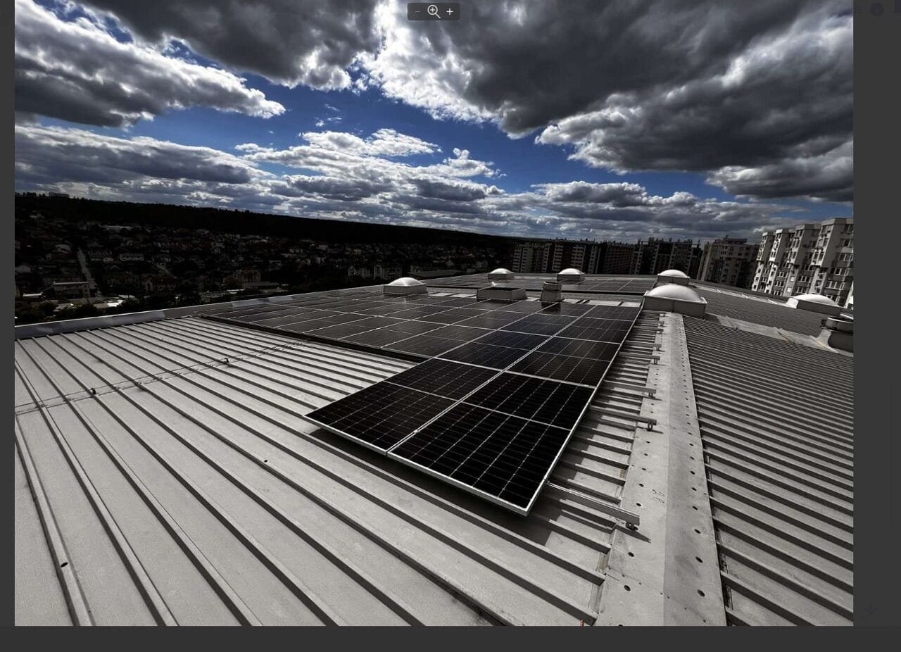ePrime Centrală fotovoltaică de 30 kW pentru EVK International S.R.L.