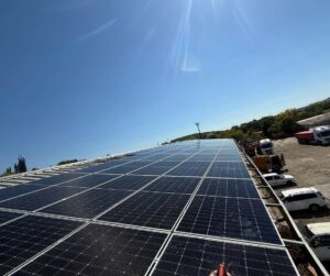 Centrală fotovoltaică de 40 kW în or. Hîncești, str. Nicolae Milescu Spătaru