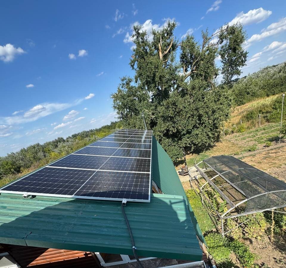 ePrime Stație fotovoltaică de 10 kW în s. Onițcani, raionul Criuleni