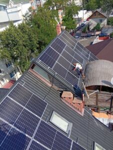Stație fotovoltaică de 16 kW în Chișinău, str. Ion Pelivan