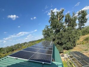 Stație fotovoltaică de 10 kW în s. Onițcani, raionul Criuleni