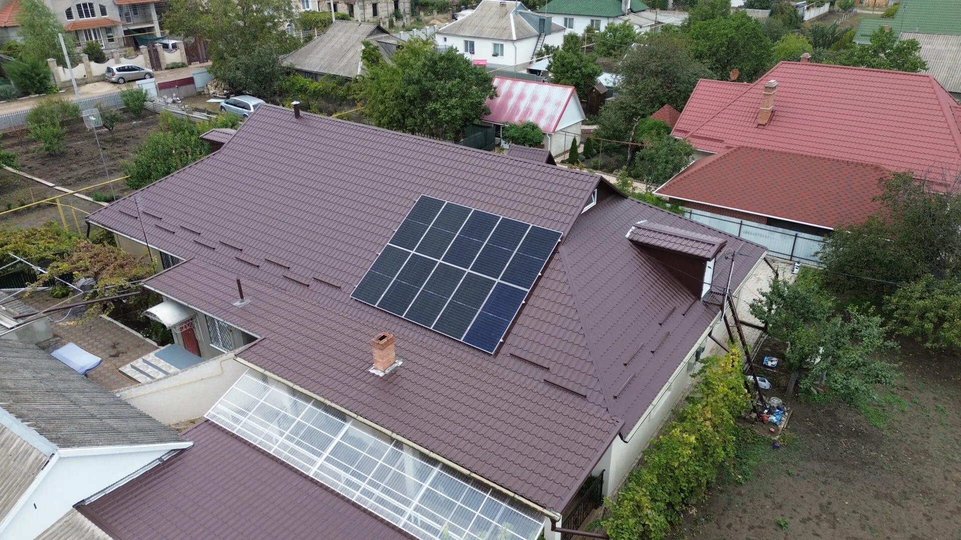 Invertor performant și panouri fotovoltaice 10kW Varnița monitorizare în timp real