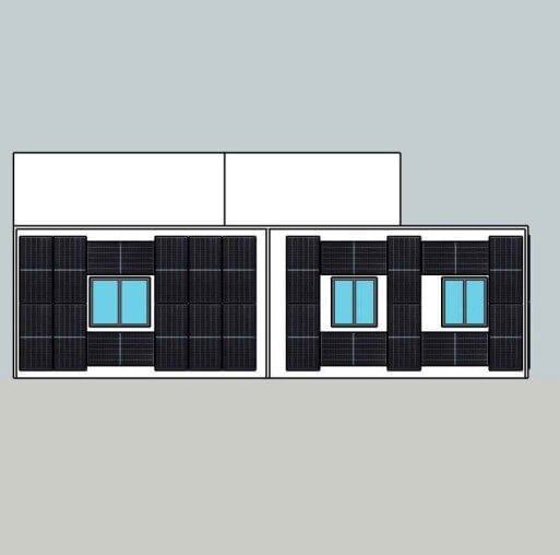 Stație fotovoltaică 23kW Glodeni strada V. Zgircea panouri solare ePrime