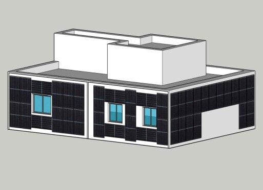 Stație fotovoltaică 23kW Glodeni strada V. Zgircea panouri solare ePrime