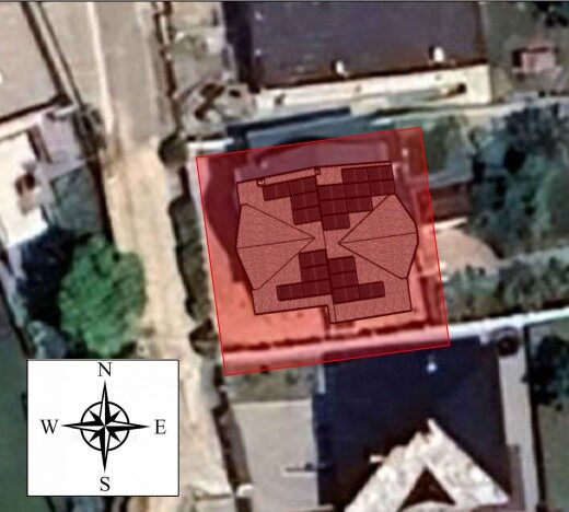 Stație fotovoltaică 12kW Codru Chișinău, strada Dumbrăvii – panouri solare ePrime