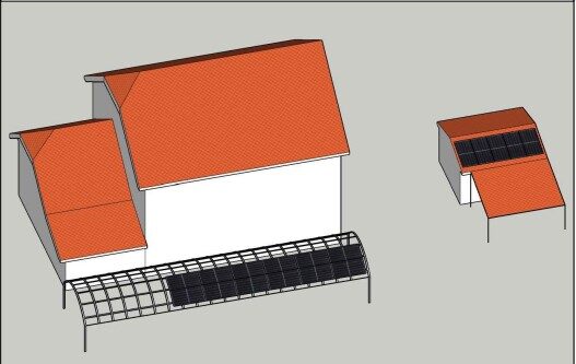 Stație fotovoltaică 10kW Varnița strada Dragoș Vodă panouri solare ePrime