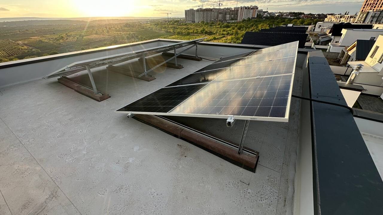ePrime Centrală fotovoltaică de 12 kW în or. Durlești, str. Ștefan Ciobanu