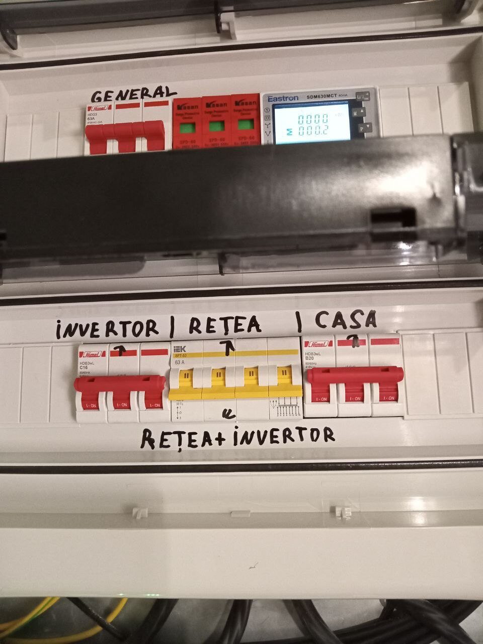 Invertor performant și panouri fotovoltaice 10kW Varnița monitorizare în timp real ePrime