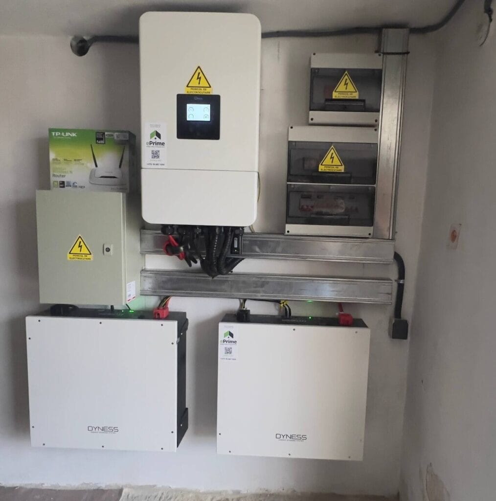 Stație fotovoltaică 10 kW Dănceni str. Negruzzi – panouri solare ePrime