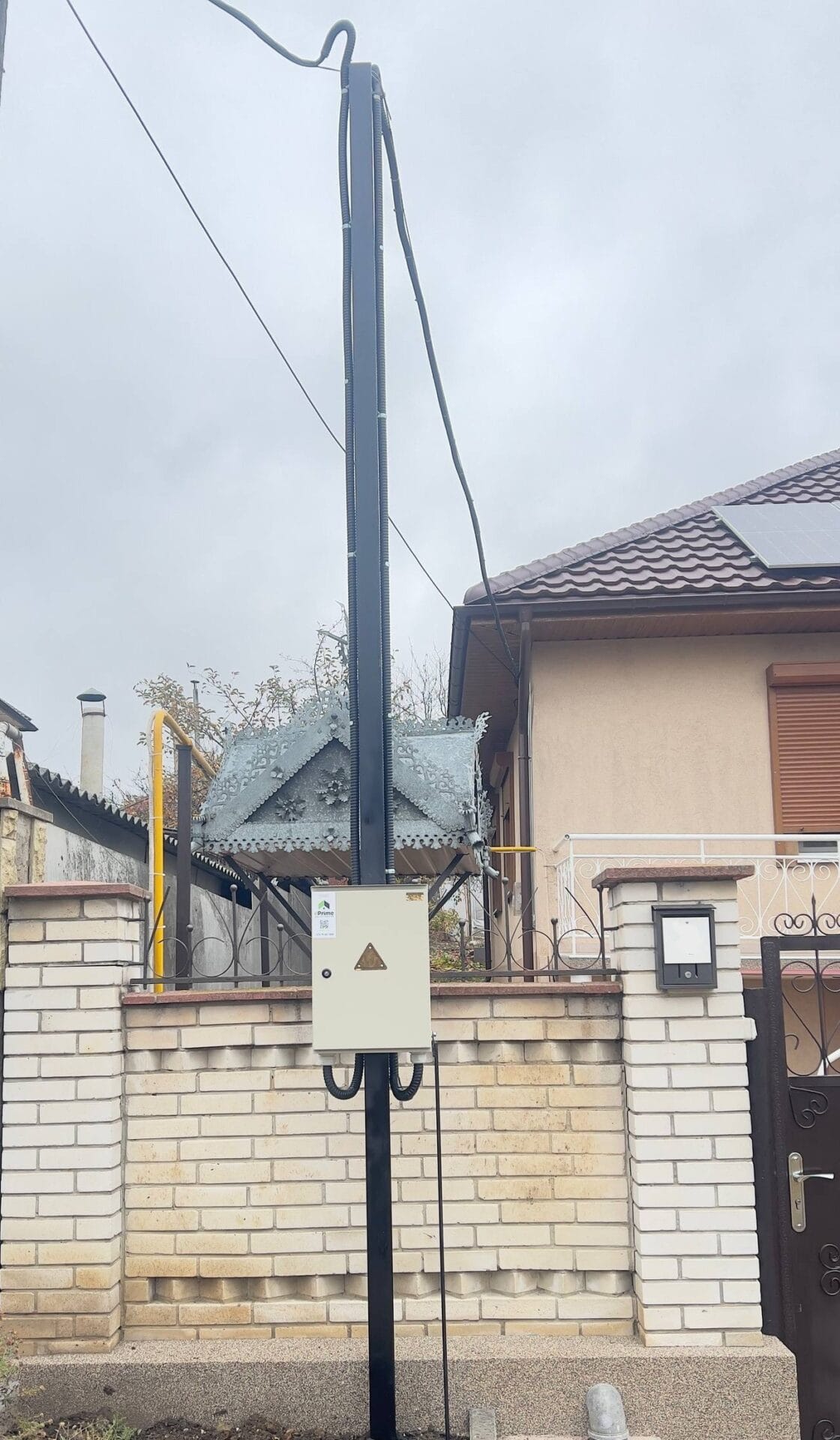 Stație fotovoltaică 10 kW Dănceni str. Negruzzi – panouri solare ePrime