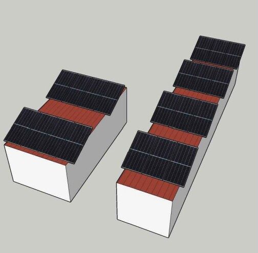 Stație fotovoltaică 12kW Gotești strada Mircea cel Bătrîn panouri solare ePrime