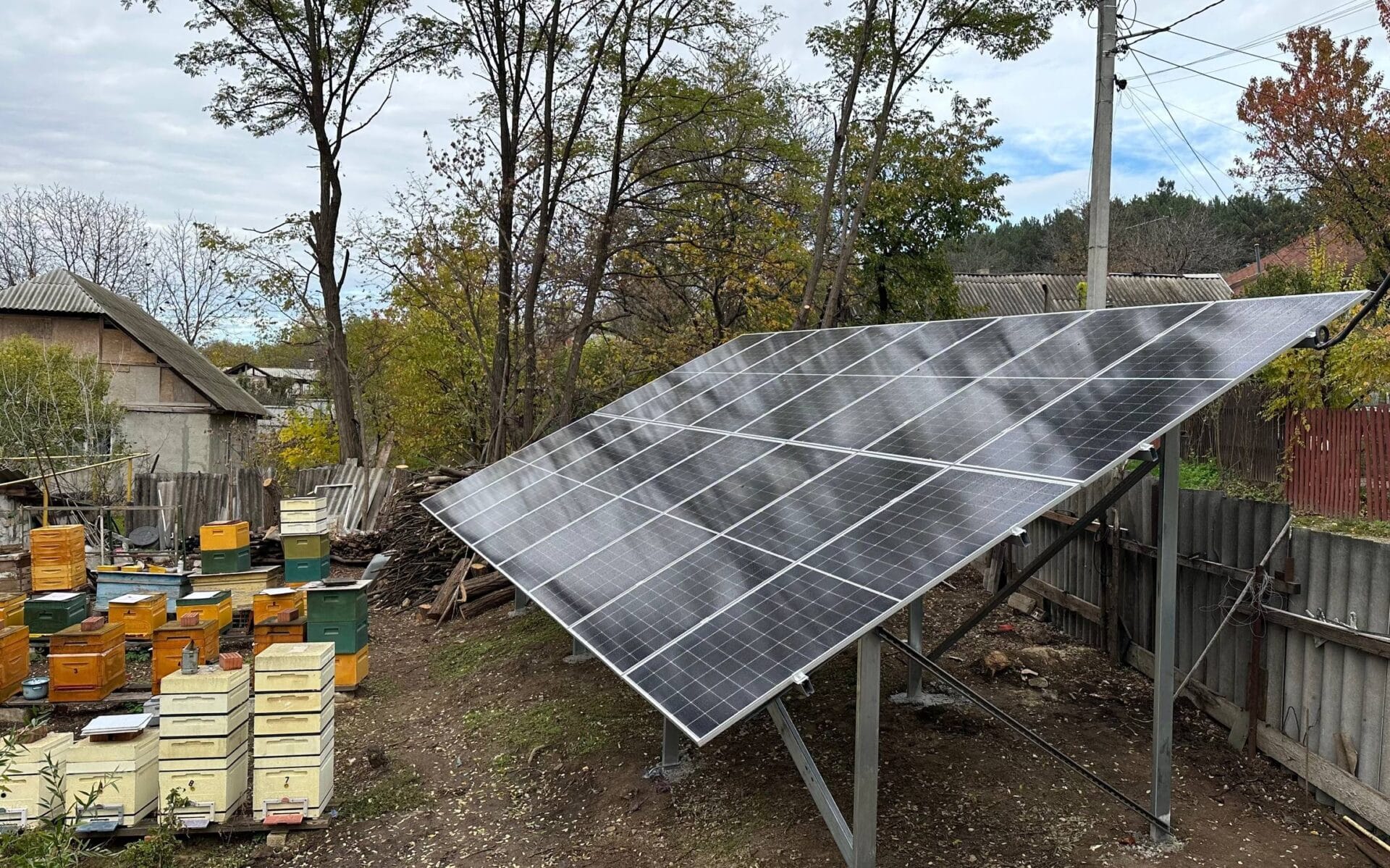 Stație fotovoltaică 10kW Chișinău strada Petricani – panouri solare ePrime