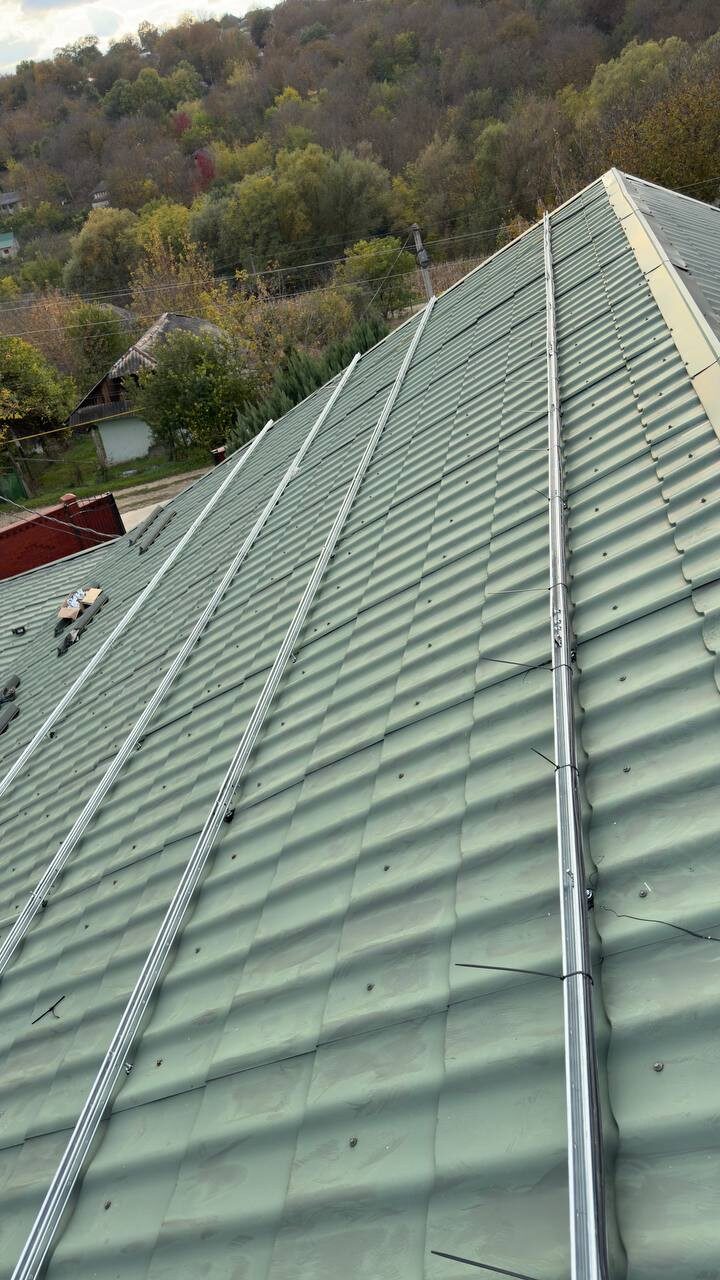 Stație fotovoltaică 11kW Călărași strada Alexei Mateevici panouri solare ePrime