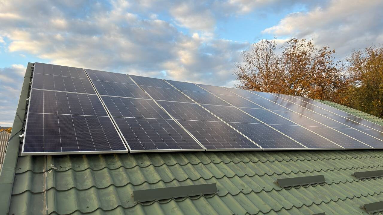 Stație fotovoltaică 11kW Călărași strada Alexei Mateevici panouri solare ePrime