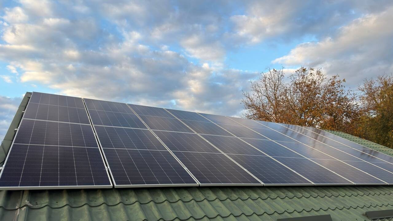 Stație fotovoltaică 11kW Călărași strada Alexei Mateevici panouri solare ePrime