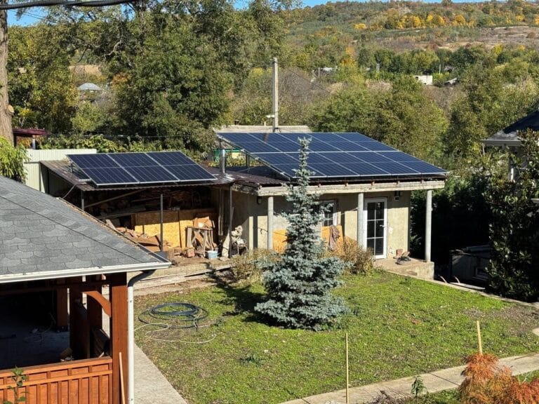 Kit panouri solare 12 kW — obiect real ePrime, 18 fotografii pe pagina proiectului