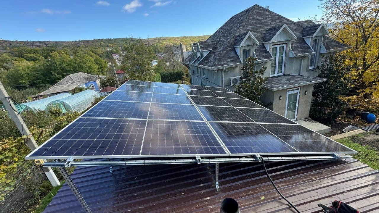 Stație fotovoltaică 12kW Nisporeni Ciochesti – panouri solare ePrime