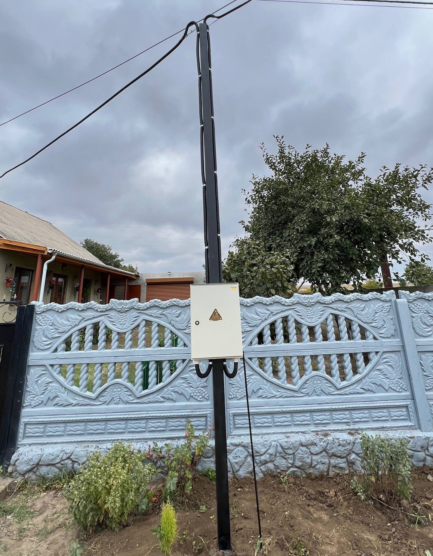 Stație fotovoltaică 12kW Gotești strada Mircea cel Bătrîn panouri solare ePrime