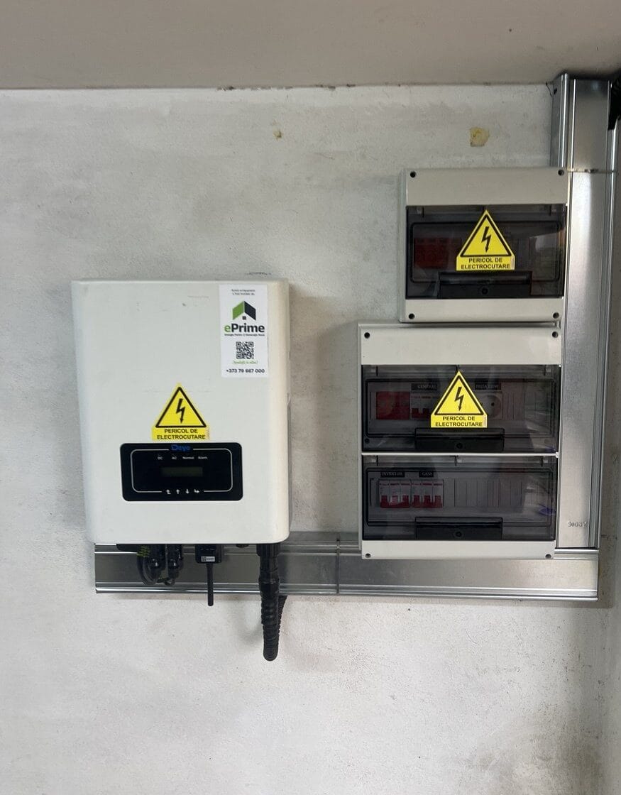 Invertor performant și monitorizare în timp real – proiect 10kW Chișinău Petricani