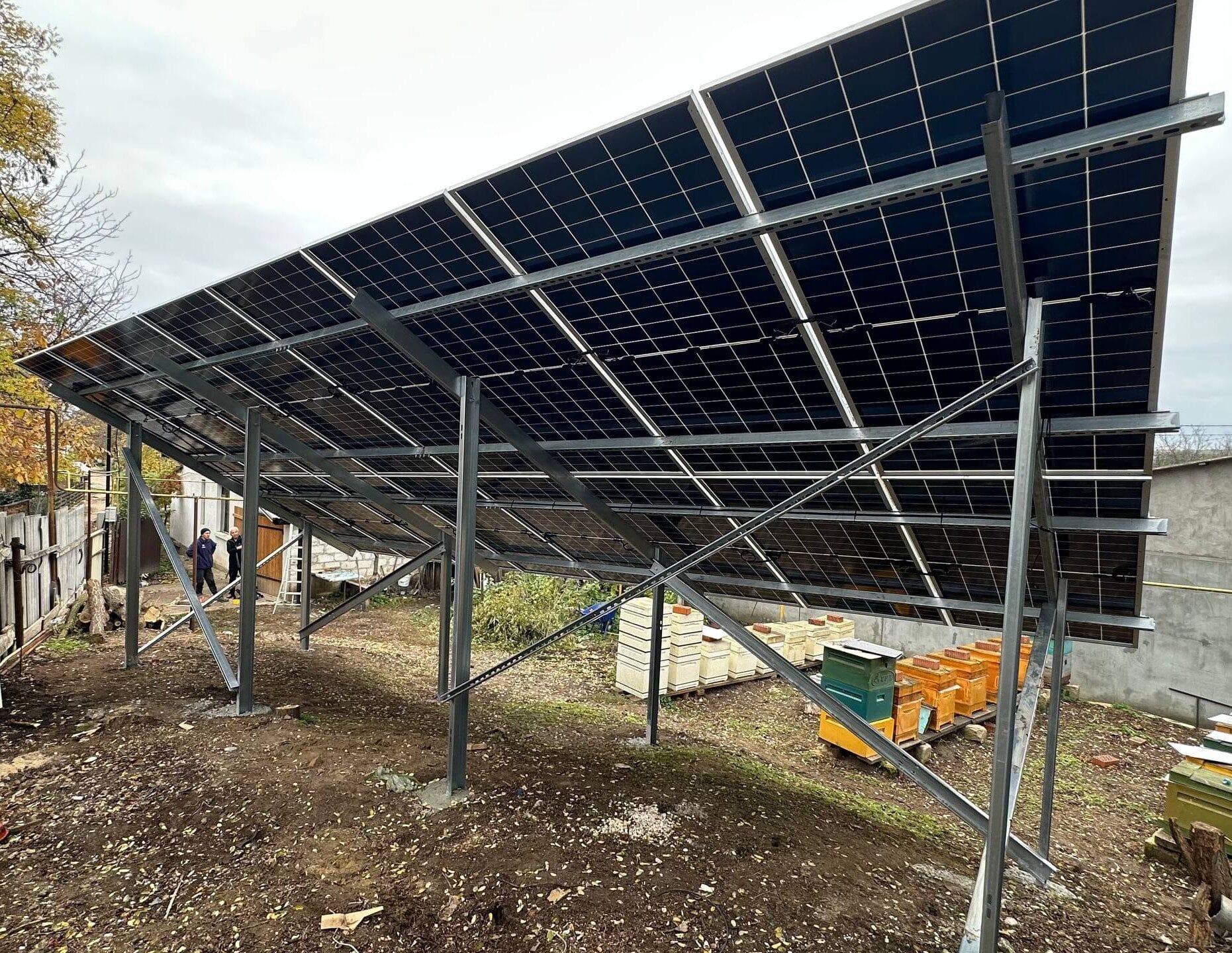 Stație fotovoltaică 10kW Chișinău strada Petricani – panouri solare ePrime