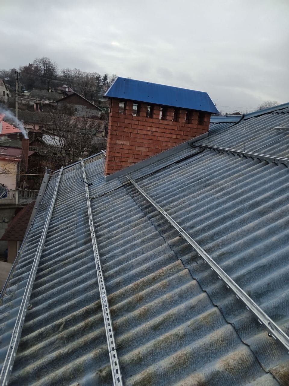 Алюминиевая система крепления для солнечных панелей на шифере ePrime