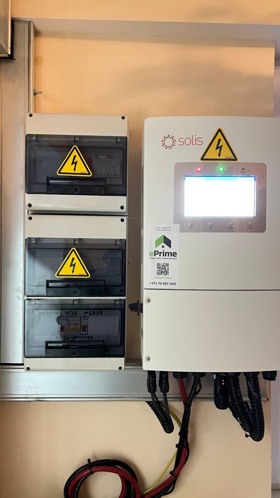 Sistem Fotovoltaic Hibrid 6.5 kW cu Stocare – Independență Energetică în Strășeni ePrime