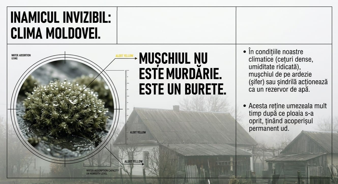 Установка солнечных панелей непосредственно на мох без предварительной очистки — это серьезная ошибка.